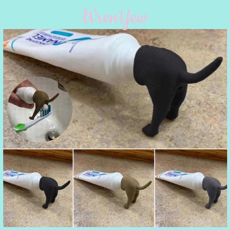 Забавный колпачок на тюбик зубной пасты в форме собачьей попы (какашки) Разные цвета Материал ПВХ
