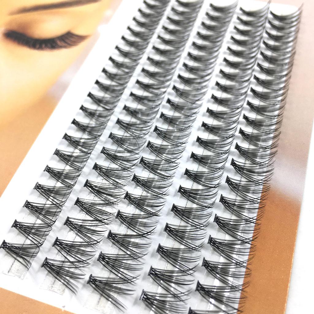 10-40D Mink Eyelashes 1 Box/100 Bundles Natural Eyelash Extension 3D Russia Individual Eyelash Cluster Makeup Tools Lashes Cilia