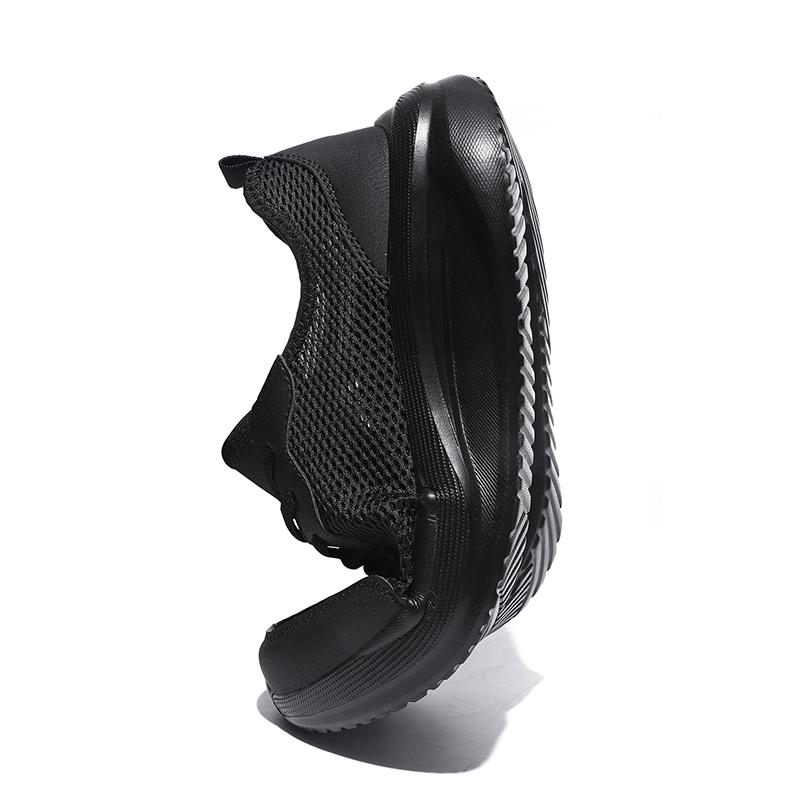 Мода Мужские Летние Дышащие Сетчатые Мужские Туфли Уличные Повседневные Туфли для Ходьбы Большие Плоские Легкие Сетчатые Тапочки Сандалии Серые 48