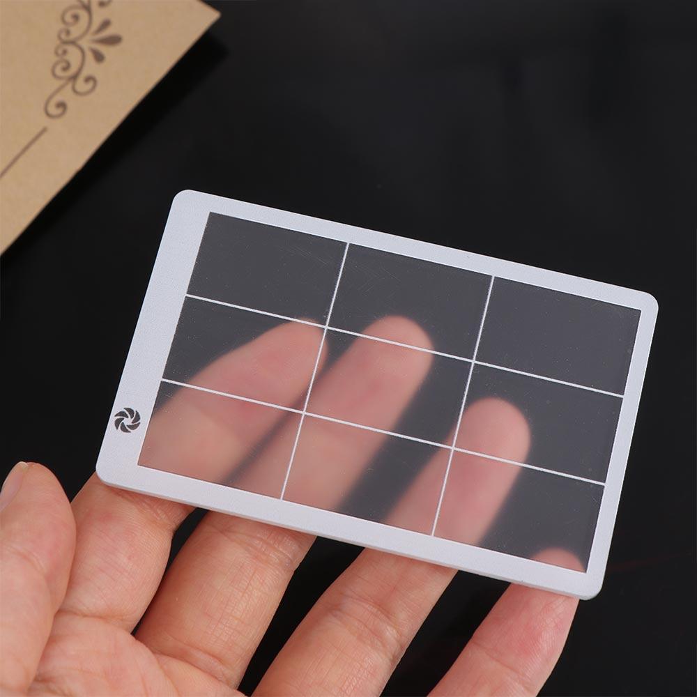 Прозрачный видоискатель Линейка Композиция Фибоначчи Просмотрщик Дети Взрослые Золотое сечение Линейка Художественный инструмент