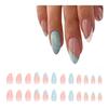 Press On Nails Long Acrylic Nails Fake Nails Green Nails Full Cover Nails For Women 5ml