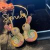 Серьги из серебра 925 пробы с иглами, красочные милые ювелирные изделия в виде животных, серьги в форме улитки для женщин, кольцо с микро-набором, серьги с кубическим цирконием, роскошные ювелирные изделия