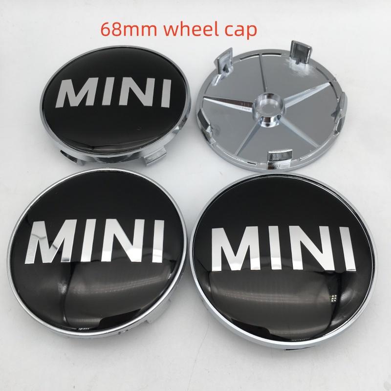 4 шт. 3D 56 мм 60 мм 68 мм для ступицы колеса автомобиля MINI Колпачок эмблема Значок Накладки наклейка Наклейка Аксессуары для стайлинга