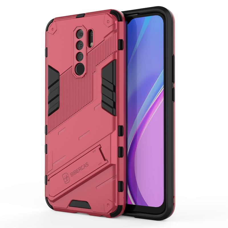 Для Xiaomi Redmi 9 9A 9C чехол с подставкой Бронированный чехол для телефона Redmi 9 Prime 9 Power противоударный магнитный держатель задняя крышка