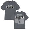 Sombr Merch Футболка с принтом Тур 2026 Мужская Женская Хип-хоп Футболка Модная Одежда Летние Футболки с коротким рукавом Повседневные Футболки Стритвир
