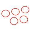 RISK 5pcsset Bike Shock Absorber Front Fork Sponge Ring Oil Proof Bicycle Front Fork O Ring