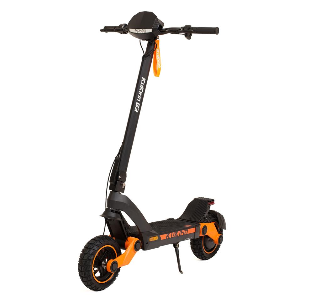 KuKirin G3 1200W Electric Scooter, 52V 18Ah Battery, 63km Range, 10" Off-Road Tires, Foldable Design, Dual Disc Brakes