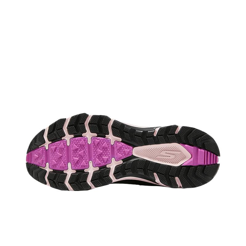 Skechers Серия Go Удобные Прочные Легкие Низкие Беговые Кроссовки Женские кроссовки Черный Розовый 129532-BKPK