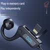 Водонепроницаемые спортивные Bluetooth-наушники с костной проводимостью X7 с цифровым дисплеем