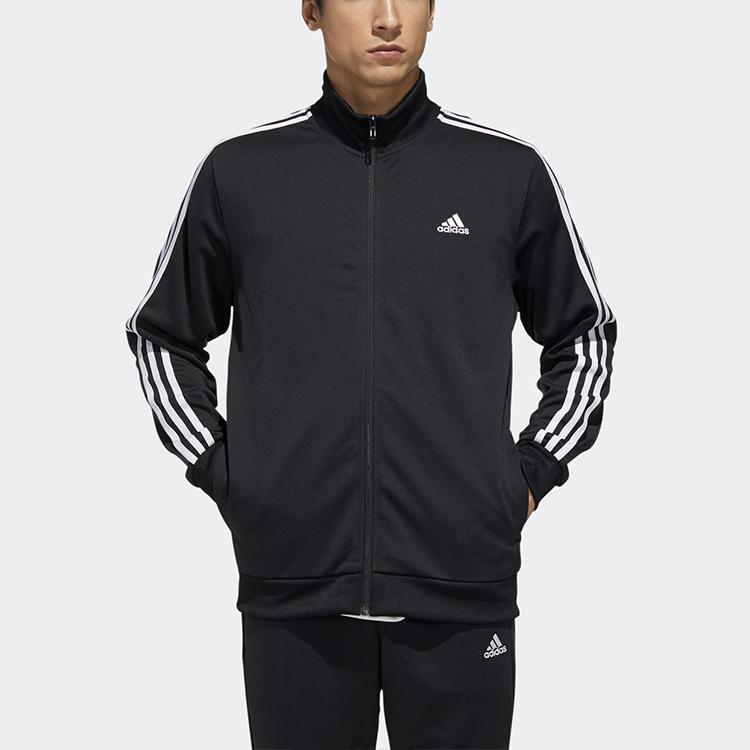 adidas Essential 3-полосная ветровка Мужские куртки черные FM5313