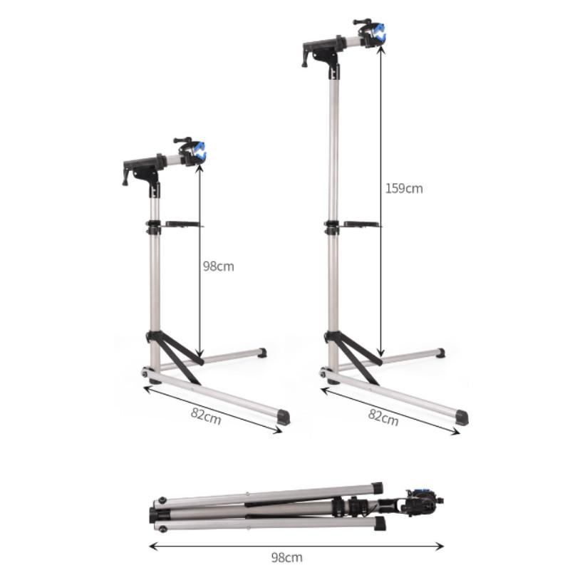 Алюминиевый сплав, рабочий стол для ремонта горных велосипедов, бытовая стойка для инструментов, складная рама для ремонта велосипедов