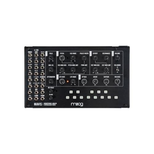 MOOG Mavis Standalone Semi-Modular Analog Synthesizer Kit with Keyboard, Analog Oscillators, Filters, Envelope Generators, Wave Folders, and Dust Cove
