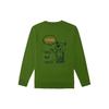 Fun Dog Pattern Pullover Crewneck Sweatshirt Men Sweatshirt Avocado-Green VN0A5H76ZQW