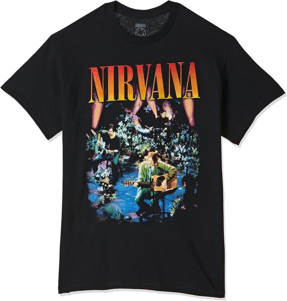 Мужская футболка Nirvana Live in Concert Photo _ Официальная лицензионная продукция