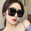 Big Square Frame Sunglasses Unisex Vintage Men Women  Fashion Driving Fishing Sun Glases UV400 Outdoor Street Shooting Retro Male Female Sunglasses