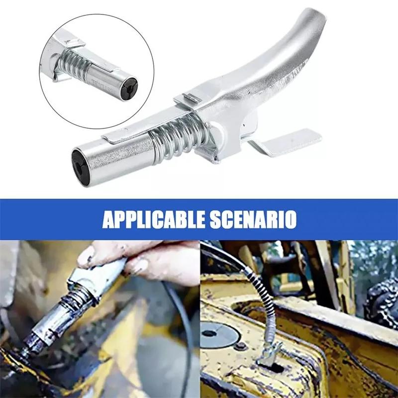 Комплект шлангов для адаптера для смазочного пистолета, смазочная муфта Gun Lock, смазочная муфта Ez-Pz Lube 10000PSI, смазочная муфта Lock, форсунки для впрыска масла под высоким давлением