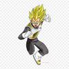 Patches For Clothes Bag Iron On Thermal Stickers Dbs Vegeta Super Saiyan Vegeta Goku Pattern Washable Heat Transfer