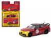 Tarmac Works Alfa Romeo Giulia GTA TARMAC WORKS GIULIA Литая модель автомобиля MiJo Exclusive 1/64 Красный/Желтый
