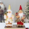 Home Decoration Xmas Tree Ornament 9 Inch Santa Claus Doll New Santa Claus Decorations Gift