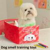 Dog Sniffing Puzzle Books Toy for Pet Plush Toy Book Snuffle Toy Soft Teething Toy Dogs Entertainment Book Toy Dog Supply