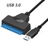 Кабель-адаптер SATA на USB/Type-C 3.0 для жесткого диска 2,5 дюйма HDD SSD, адаптер передачи данных SATA III 22 pin