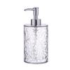 300/400ML Ripple Liquid Soap Dispenser Shampoo Body Hand Wash Shower Gel Facial Cleanser Container Bathroom Refillable Empty Press Pump Bottle