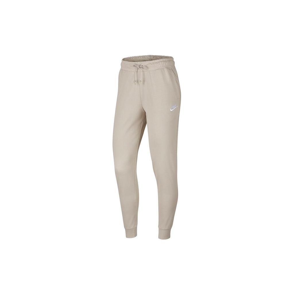Nike Sportswear Casual Sports Drawstring Cuffed Pants Women Pants Off-White DJ8500-236