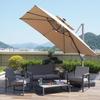 Teboli Outdoor Solar LED Patio Umbrella