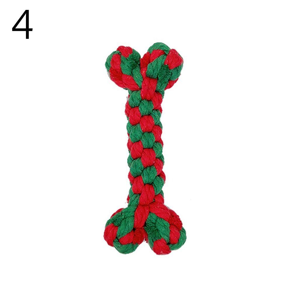 Подарок Щенок Интерактивный Кусать Жевать Игрушки для Питомцев Трость Хлопковые Веревки Узел Чистка Зубов Питомцев Игрушки для Собак