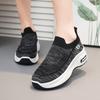 New Spring and Summer Solid Color One-pedal Women's Casual Shoes Walking Shoes Breathable Sports Shoes Fly-woven Soft-soled Shoes