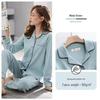 Women's Cotton Pajamas: Loose Fit Long Sleeve, Spring/Autumn Thin Style, Wear Indoors or Out