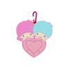 Sun-Star Stationery Sanrio Character Pouch Silicone Heart Hug K Little Twin Stars S2335760