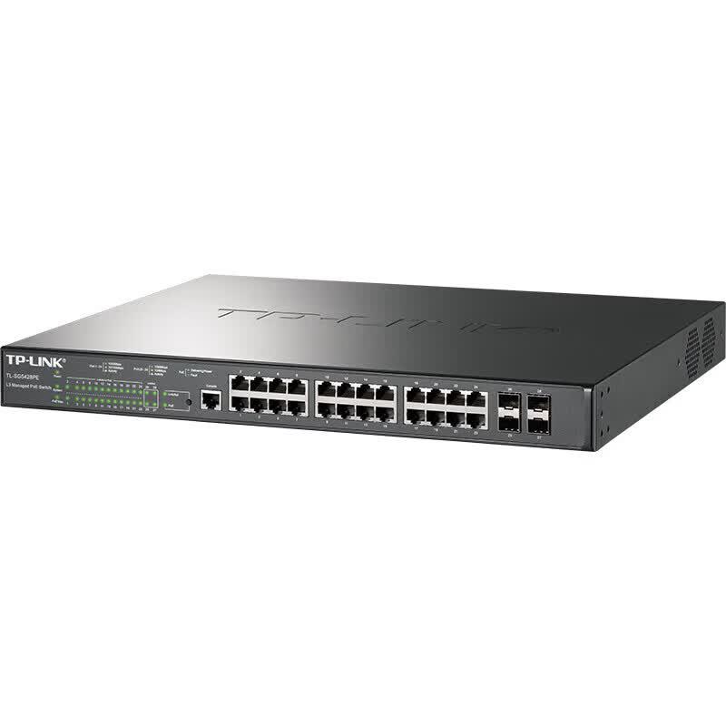 TP-Link 28-Port Gigabit PoE+ Managed Switch