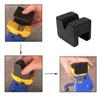Универсальный резиновый квадратный домкрат, подставка, адаптер, инструмент, защита для сварных швов, защита пола, подъем автомобиля, противоскользящая защита, замена автомобиля