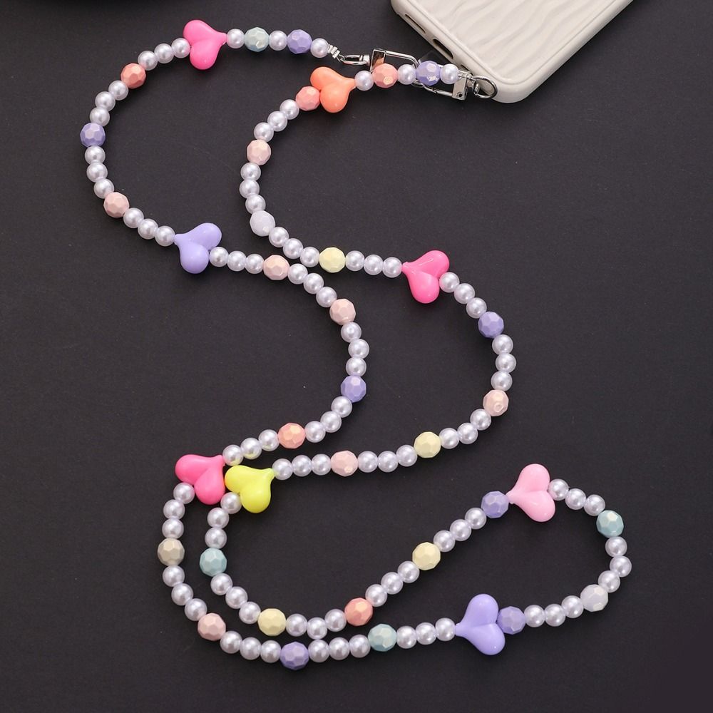 Rope Beading Mobile Phone Necklace Phone Lanyard Phone Strap Phone Chain Crossbody Cellphone Strap