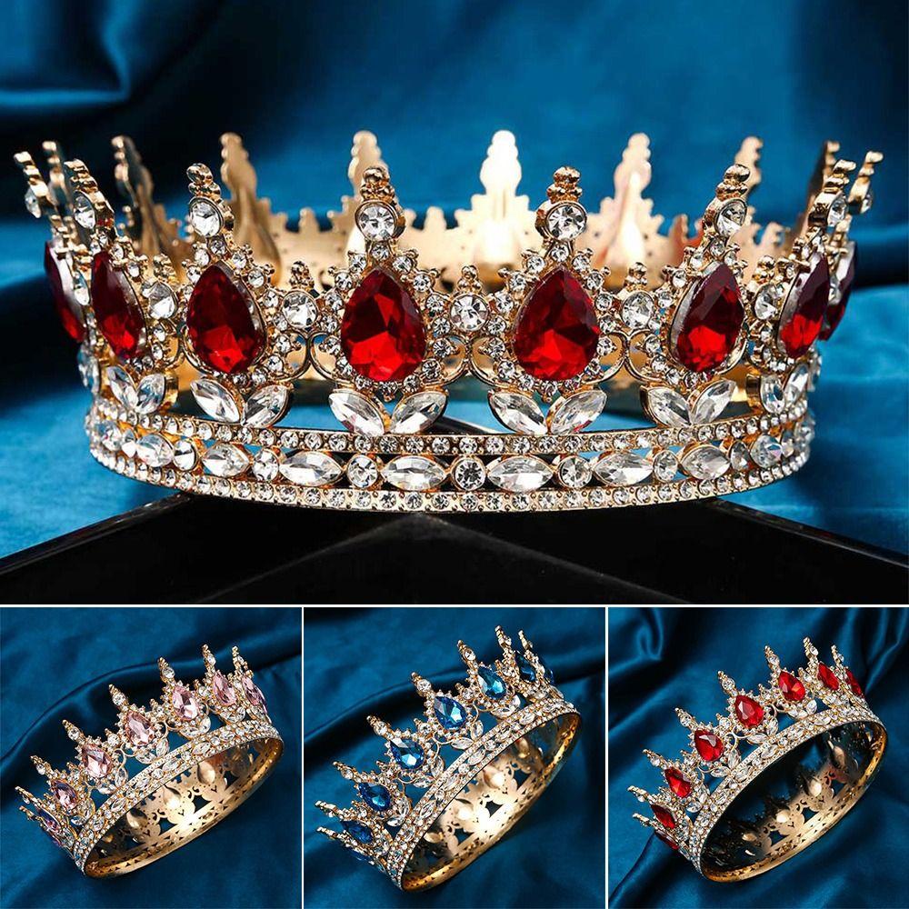 Crystal Wedding Headband Costume Bride Hair Accessories Birthday Party Prom Headband  Women