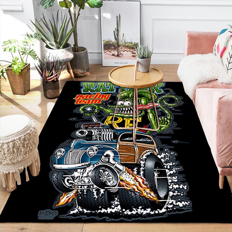 Mouse Rug Floor Mat for Living Room or Bedroom Soft and Comfortable Carpet a Gift for Birthday and Holiday.SFF0917395