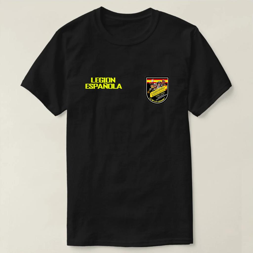 Legión Española 100 AÑOS Camiseta Tercio De Extranjeros T Shirt New 100 Cotton Short Sleeve ONeck Tshirt Casual Mens Top