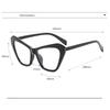 Colorful Oversize Reading Glasses Fashion Women Men Cat Eye Far Sight Eyeglasses Sunglasses Goggles with Diopter 0 To -4.0