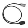 Автомобильный USB AUX адаптерный кабель 39114TF000 Поддержка MP3 MP4 WMA Замена для MITSUBISHI ASX 2009 года и далее
