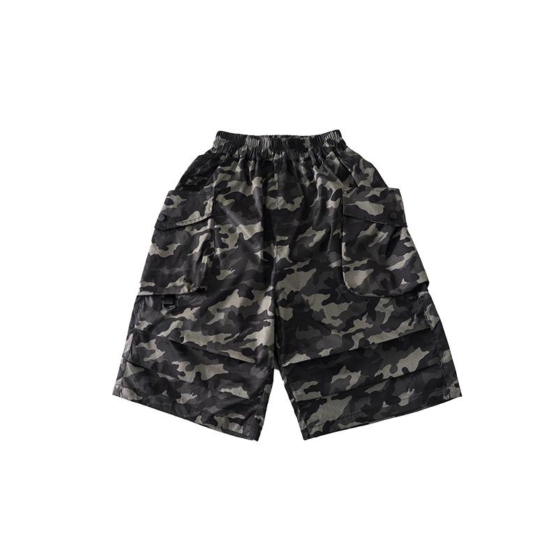 Детский модный костюм для уличных танцев - Желтый хип-хоп джазовый наряд для мальчиков и девочек