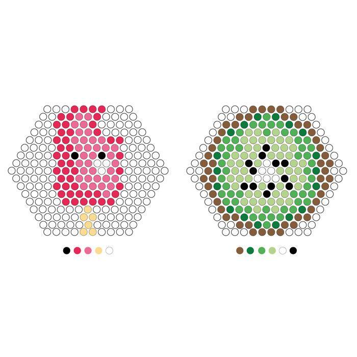Perles d'eau - Kiwi - Plaque 10,5cm - Spray inclus - Vert - Mixte