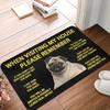 Puppy Pattern Rug Belgian Shepherd Dog Front Floor Door Entrance Mats Outdoor Kitchen Bathroom Doormat Bedroom Carpet Rug