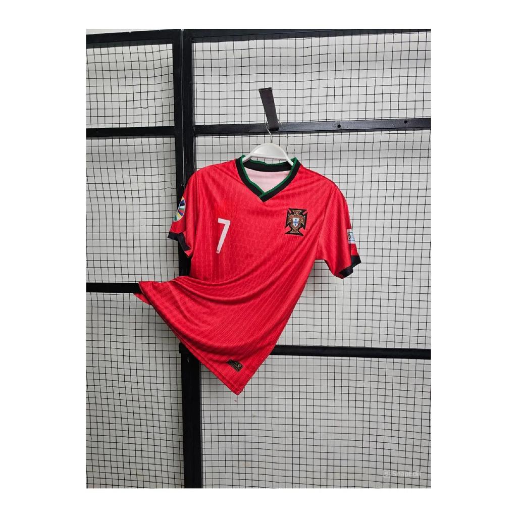 Португалия C.ronaldo новый сезон футбольная майка 2024 дышащая полиэфирная ткань Astroturf Джерси