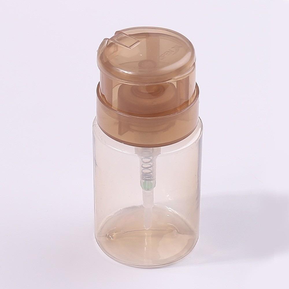Plastic Refillable Bottles Empty Makeup Remover Bottle Ins Pump Dispenser Bottle For Nail Polish