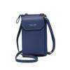 Women's Wallet Korean Version of The Double-layer Mobile Phone Bag Multi-card Slot Fashion Zipper Shoulder Bag