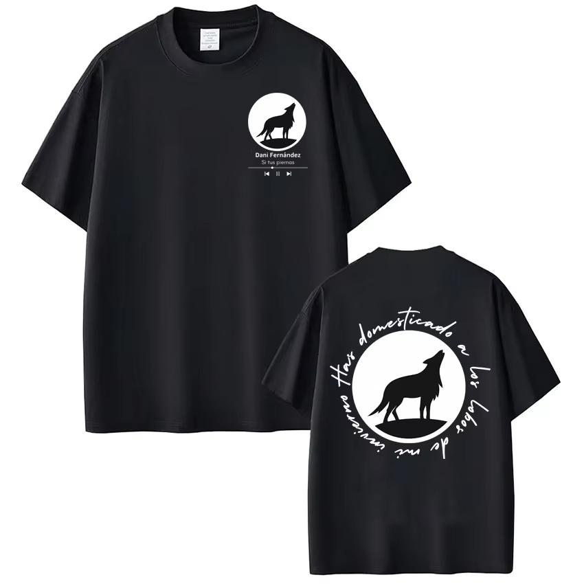 Rapper Dani Fernandez Album Tour Print Tshirts Unisex Women Vintage Tshirts Shortsleeved top Cotton Vintage Tshirts Fan Gifts