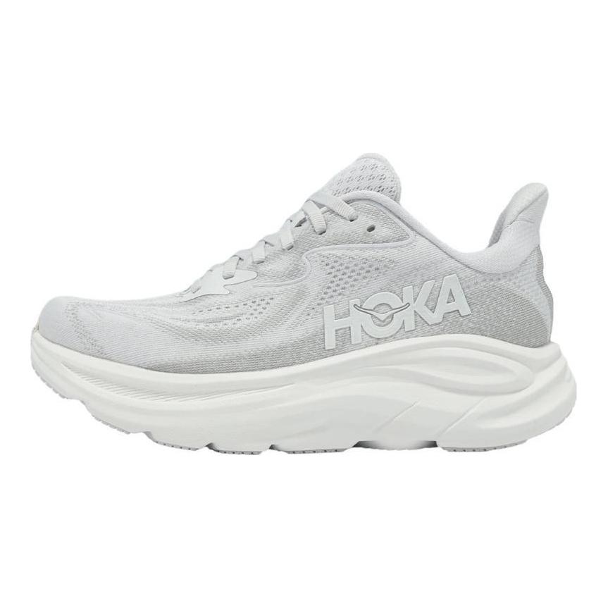 HOKA One One CLIFTON 10 Дышащие Повседневные Тренировочные Беговые Кроссовки Женские Звездный Серый Сникеры 1162050-CRDS
