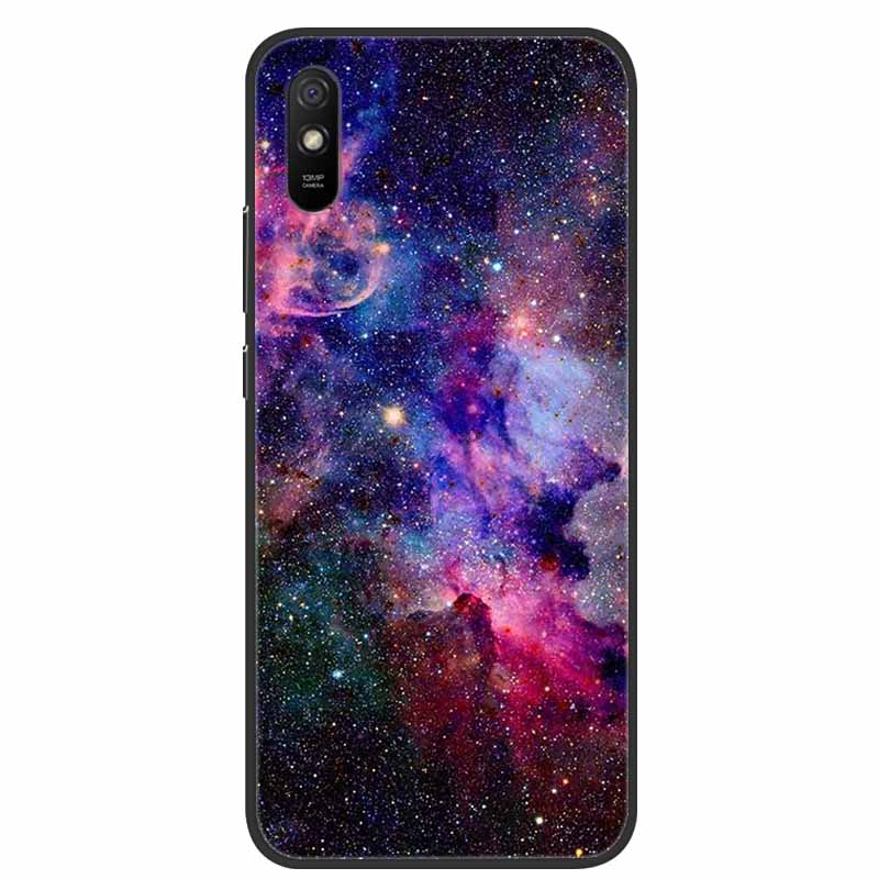 Чехол для Xiaomi Redmi 9A Redmi 9AT Ударопрочный Мягкий силикон ТПУ Задняя крышка Для Redmi 9i 9A Спортивные чехлы для телефона 9AT Милый мультяшный