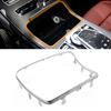 For Mercedes Benz C GLC W205 C200 250 300 400 W253 GLC200 300 2015-2021 Car Water Cup Holder Chrome Plating Strip Trim Ring